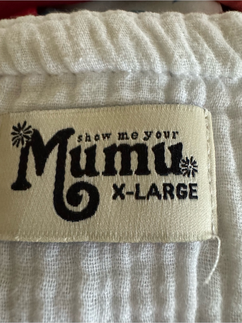 Show Me Your Mumu XL white gauze strapless romper - Picture 5 of 5